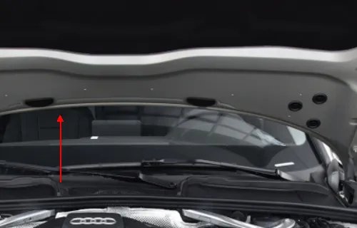 2012款奥迪a4发动机号在什么位置看图