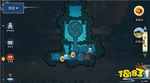 剑网3指尖江湖风景点一览 已知宝箱合集解析