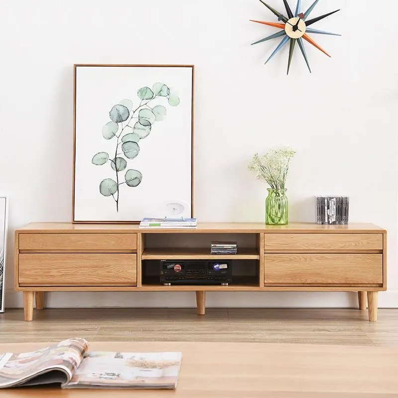 电视迷终于找到了适合自己的电视柜。