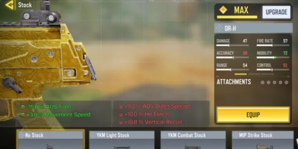 《使命召唤手游》drh配件搭配推荐