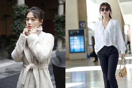 马思纯宋茜拍写真气质突出 现身巴黎时装秀穿西装超有型