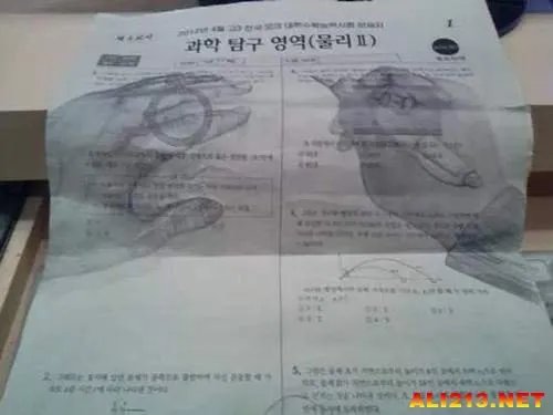 杜甫涂鸦算什么？看韩国考生在试卷上的终极涂鸦