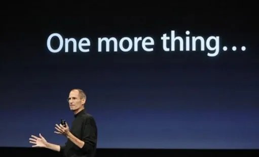 one more thing是什么梗？
