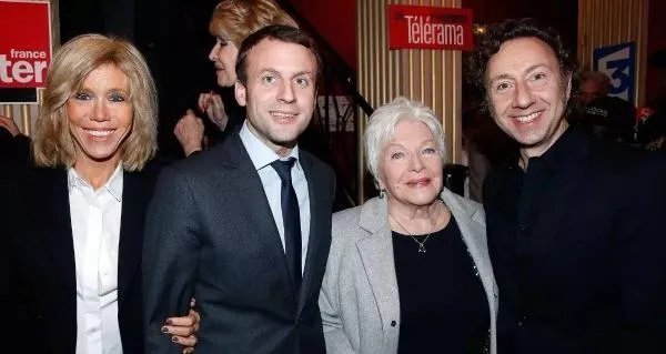 法国马克龙妻子年轻时照片