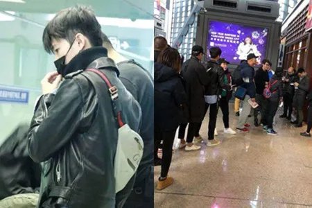 网友吃饭偶遇杨洋 当红明星如此接地气