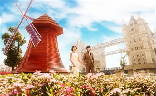 外景婚纱摄影效果图欣赏 拍外景婚纱的注意事项