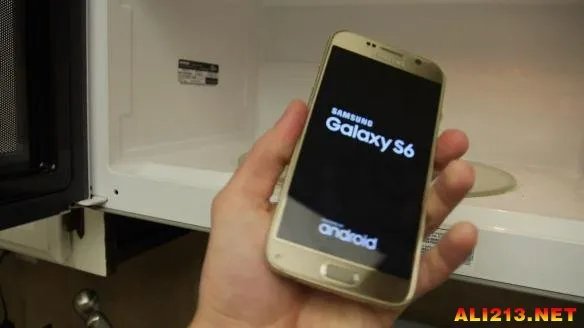 热完了可以吃吗？施虐狂魔微波炉加热三星Galaxy S6