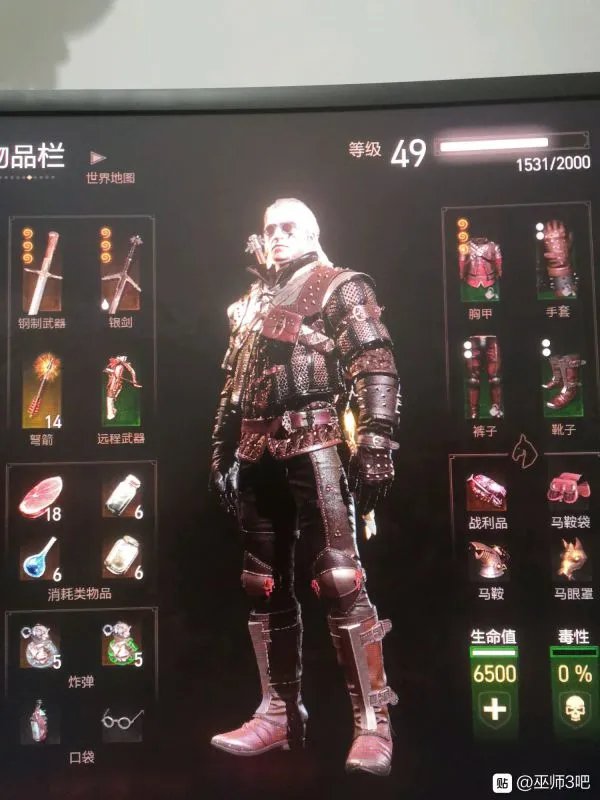 《巫师3》一周目刺骨狼加点及装备选择、注魔指南