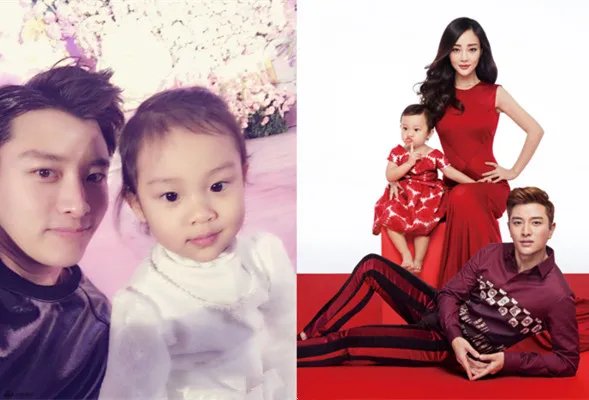 小甜馨为妈妈包饺子 乃爸晒全家福羡煞众人