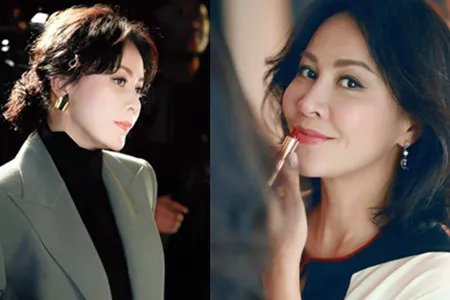 刘嘉玲周海媚合影 多年未见感觉还是很亲切