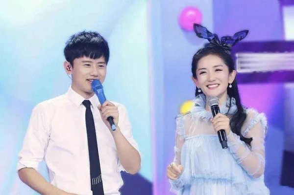 林峯张馨月宣布结婚跨年晚会