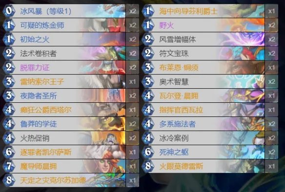 炉石传说法师最强卡组2022