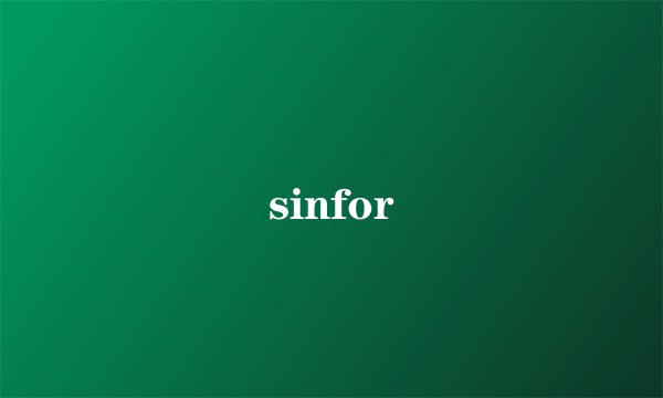 sinfor