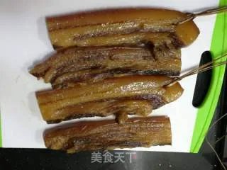 自己晒腊肉