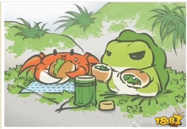 旅行青蛙图片明信片汇总 旅行青蛙相册大全
