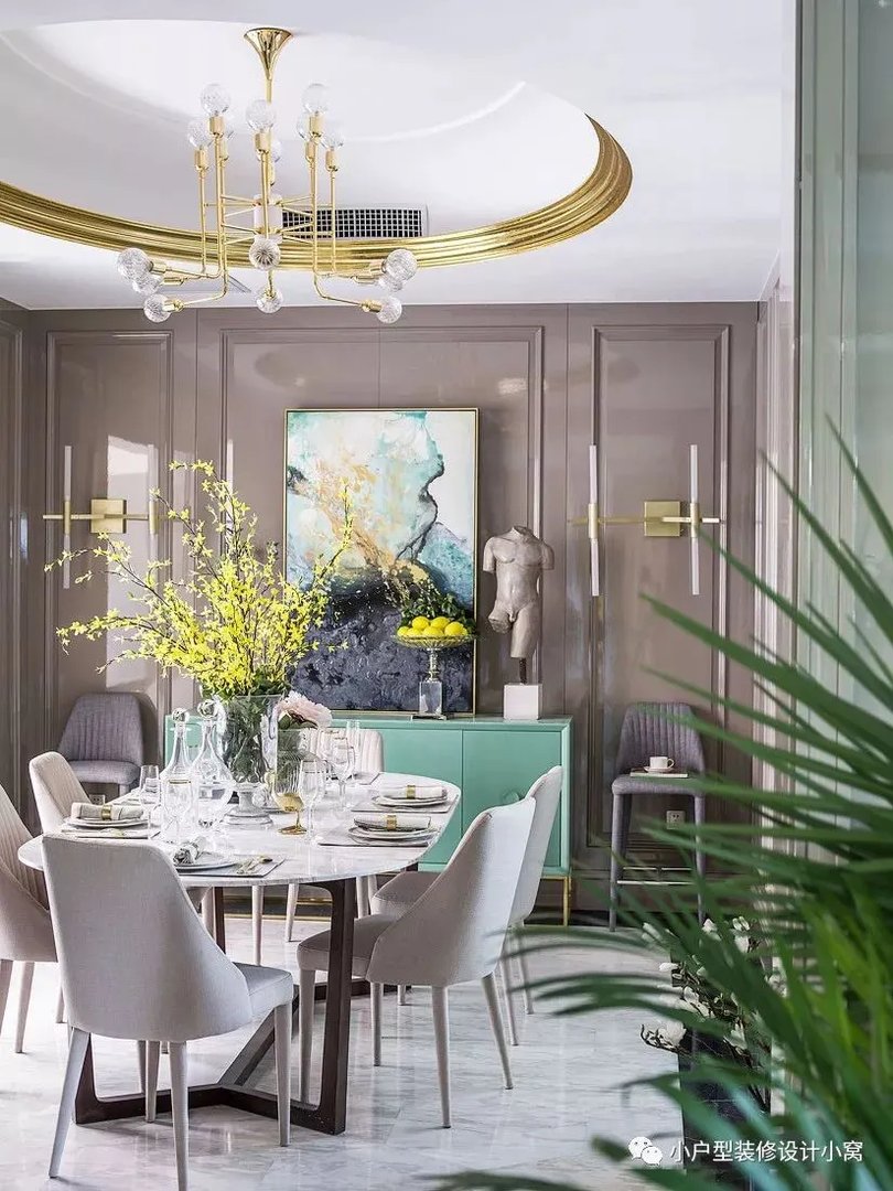 装修效果图 | 餐厅吊顶装修效果图