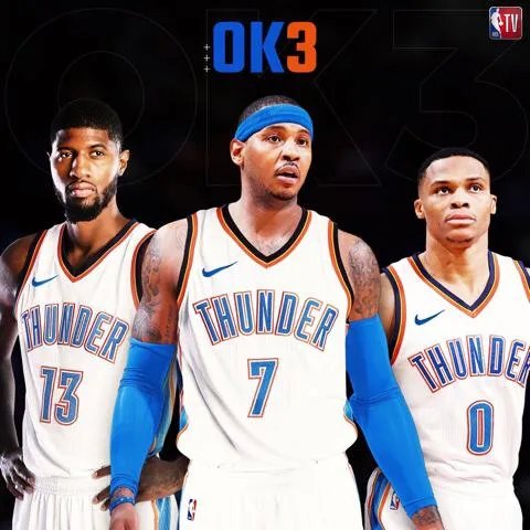 雷霆现在的“三巨头”对比曾经的“雷霆三少”,谁更厉害?