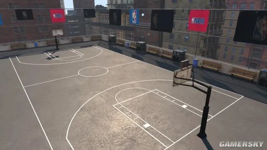 《NBA2KOL2》球场大图 热血与汗水的赛场舞台