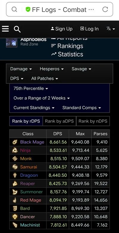 FF14 6.0什么职业厉害