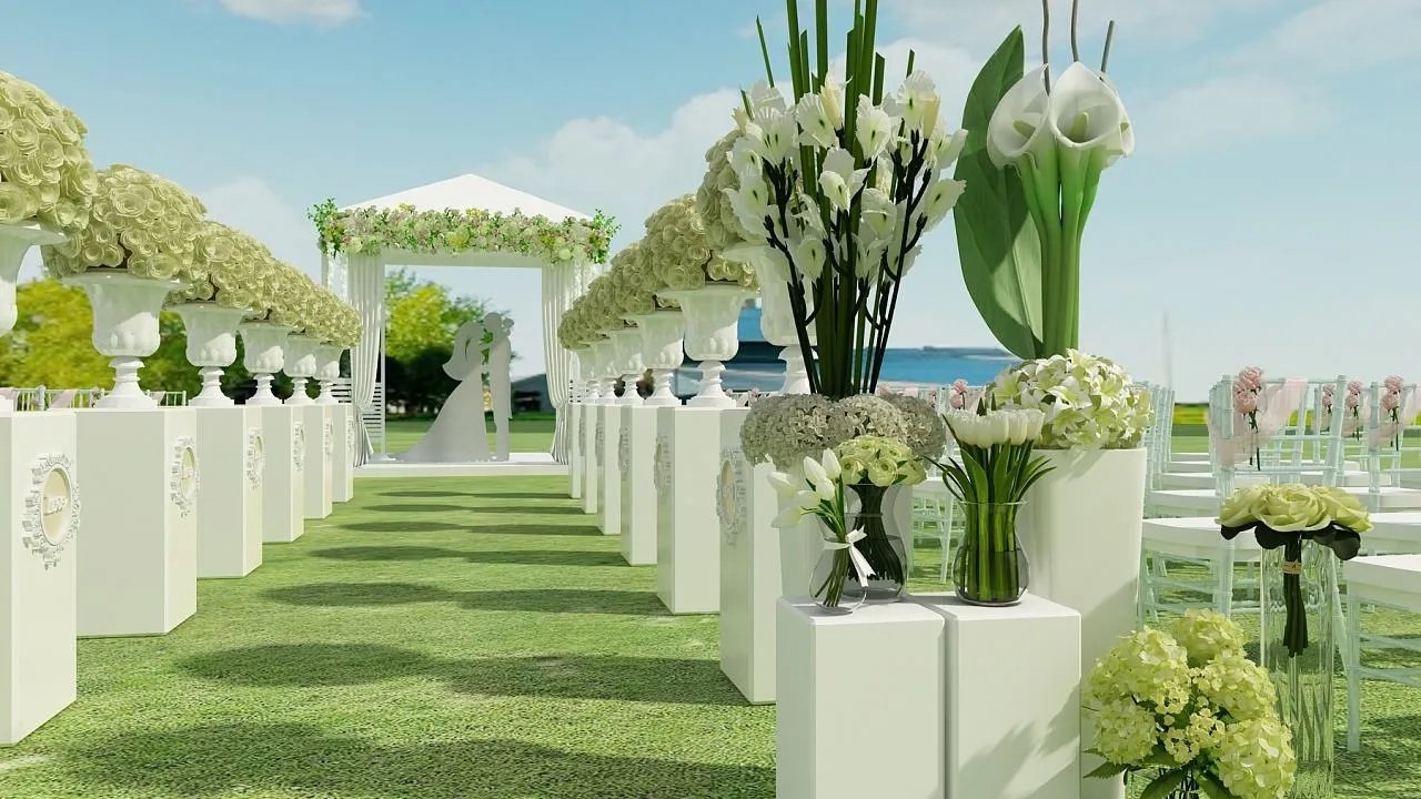 婚宴场地布置技巧  为你打造高端大气的婚礼