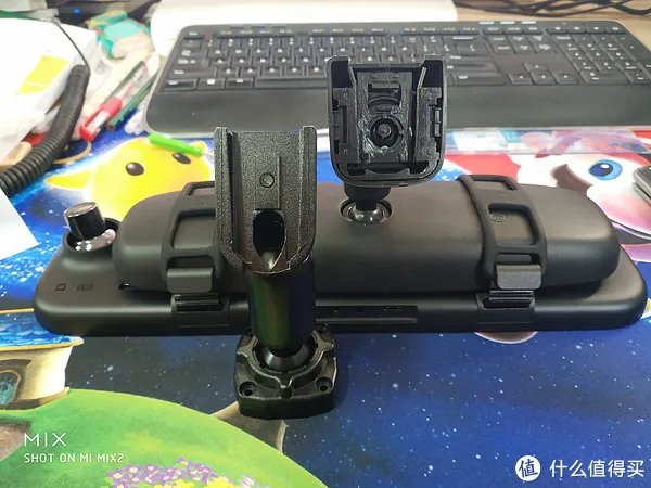 小米米家智能后视镜篇三：FM调频发射、70迈原厂支架安装、行车记录仪夜视功能