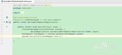 spring boot整合mybatis框架