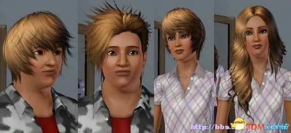 模拟人生3 发型MOD合集 一键安装版