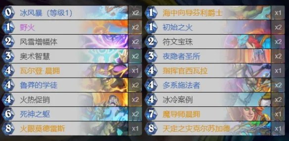 炉石传说法师最强卡组2022