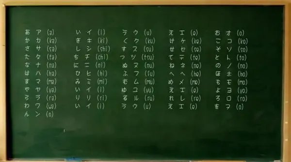 日语五十音图记忆法快速入门