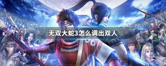 无双大蛇3怎么调出双人