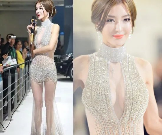 李颖芝透视装惊艳图片全场 曝3万1夜陪睡交易短信曝光