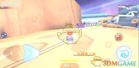 《跑跑卡丁车手游》太空蜿蜒跑道难点和捷径分析介绍