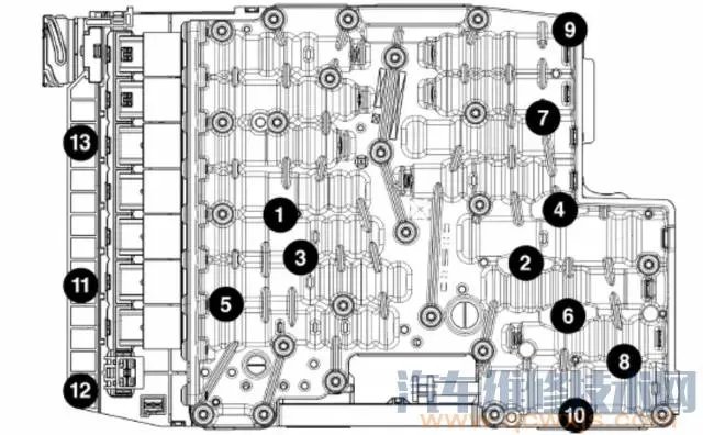 自动变速箱阀体总成拆卸与安装（教程图解）
