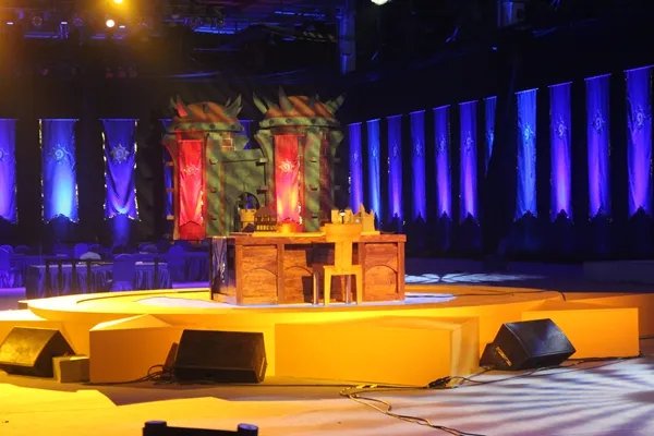 炉边战火现场图集 高度还原炉石竞技场