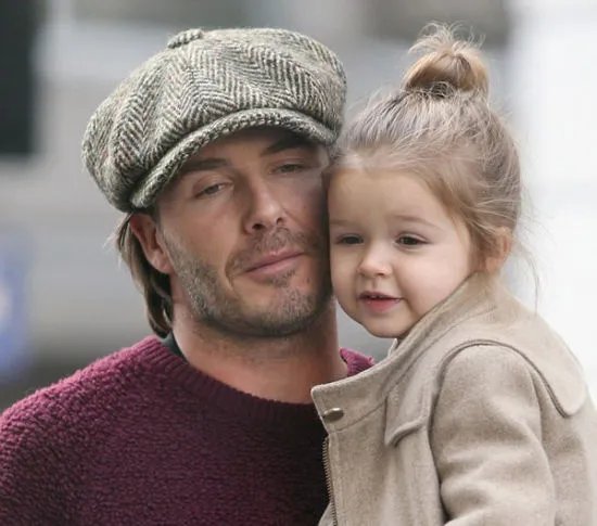 贝克汉姆女儿最新照片曝光 揭秘球星小贝背后的故事