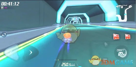 《跑跑卡丁车手游》太空蜿蜒跑道难点和捷径分析介绍