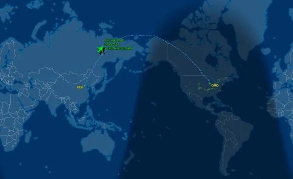 台湾飞美国芝加哥几个小时