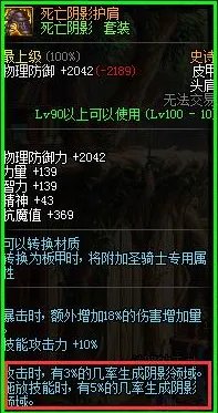 DNF死亡阴影套装怎么样