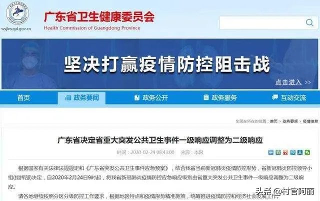 疫情二级响应什么时候解除