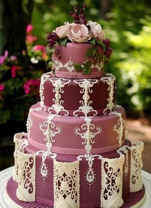 婚礼蛋糕图片欣赏 定制婚礼蛋糕的小细节