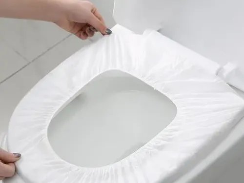 一次性马桶垫纸怎么用