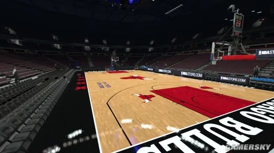 《NBA2KOL2》球场大图 热血与汗水的赛场舞台