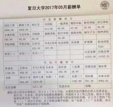 大学教授亮工资条反应了什么问题？