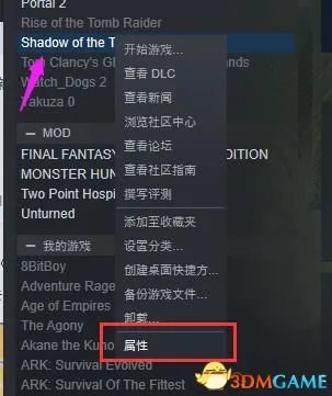 古墓丽影暗影怎么设置中文