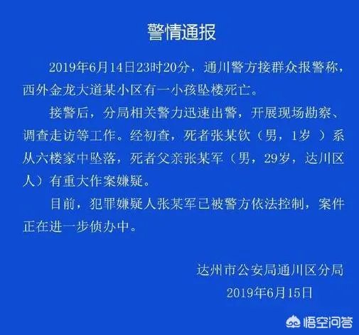 四川一岁幼童被生父扔下六楼死亡，据说是因为孩子生父被父母指责没用，这事你怎么看？