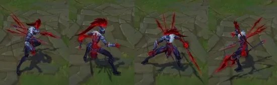 《英雄联盟》光明/黑暗骑士系列新皮肤 卡莉斯塔披挂黑暗战甲