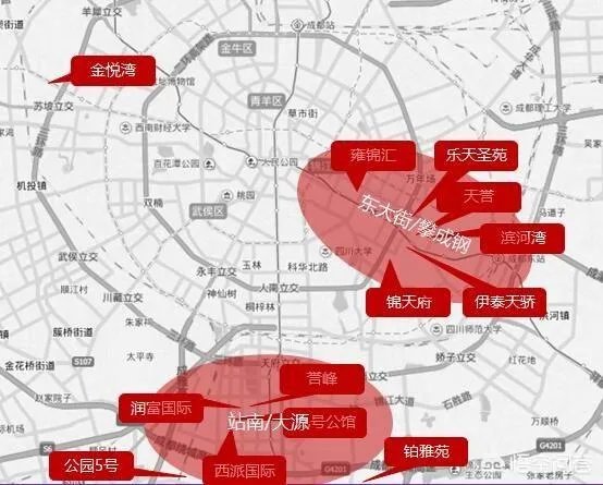 成都主城区哪里还可以买到大户型住宅？