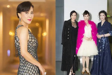 刘嘉玲周海媚合影 多年未见感觉还是很亲切