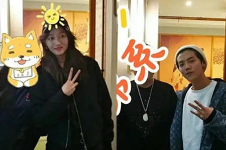 偶遇鹿晗关晓彤 网友激动求合影