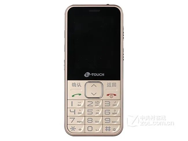 天语（k-touch）L580智能机（移动/联通2G 红色 双卡双待 老人机） 京东198元